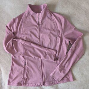 Light pink athletic jacket